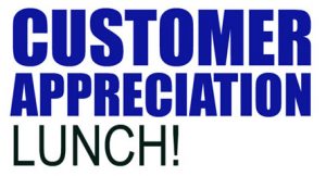 Customer Appreciation Lunch